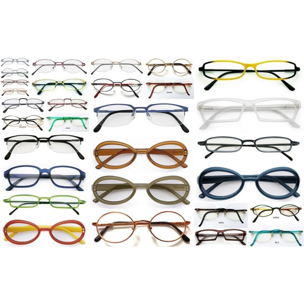 Trade Shop - Occhiali Da Vista Occhiale Per Lettura + 2,50 Diottrie Ultra Leggeri Uomo Donna -
