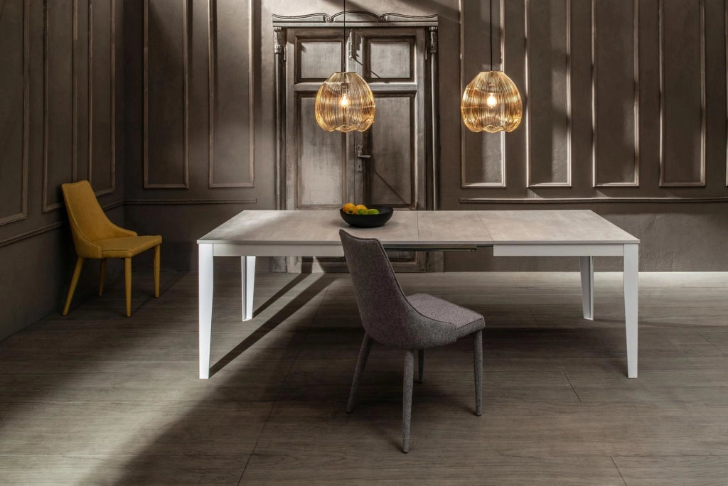Tavolo Allungabile 156/316x90x76 cm in Melaminico Big Bianco