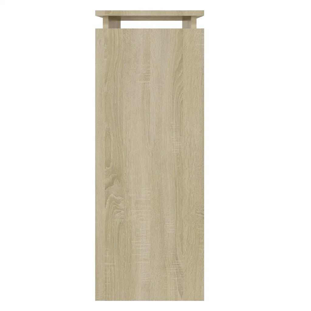 Tavolino Consolle | Tavolo d'Ingresso Rovere Sonoma 80x30x80cm in Legno Multistrato