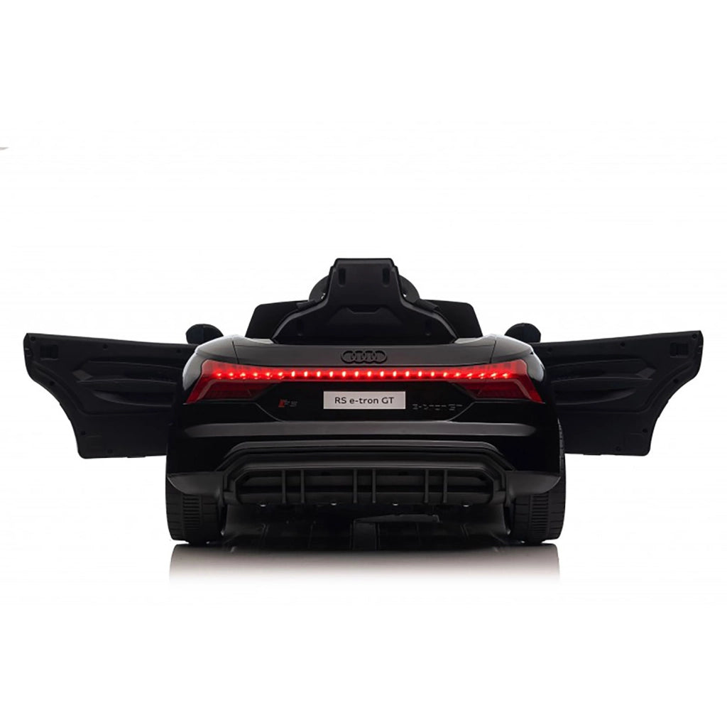 Macchina Elettrica per Bambini 12V Licenza Ufficiale Audi RS E-Tron GT con Telecomando Nero