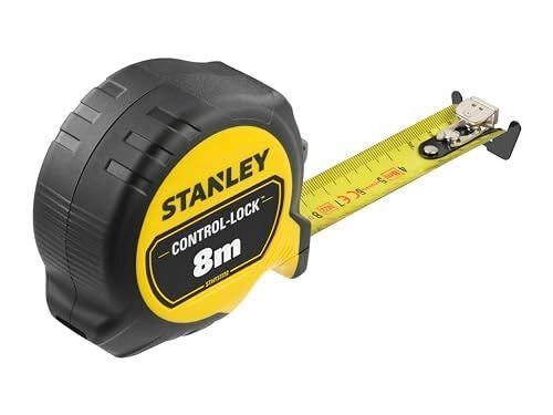 Stanley STHT37232-0 Control-Lock Flessometro 8 m nastro 25 mm Blade Armor magnete rimovibile Classe II