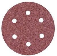 CARTA VETRO VELCRO MM.225 6 FORI GR. 100- DISCHI X CARTEGGI