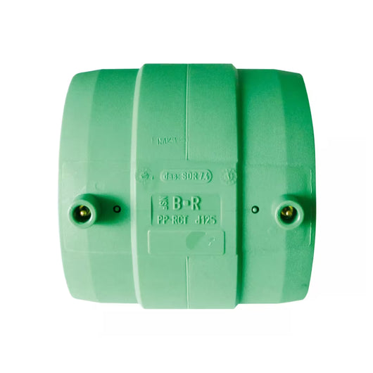 MANICOTTO ELETTRICO IN PPR SERIE TIGRIS GREEN - Ø110  - WAV