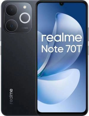 Realme note 70t 4+64gb 6.74 4g obsidian black eu - 6941764469631