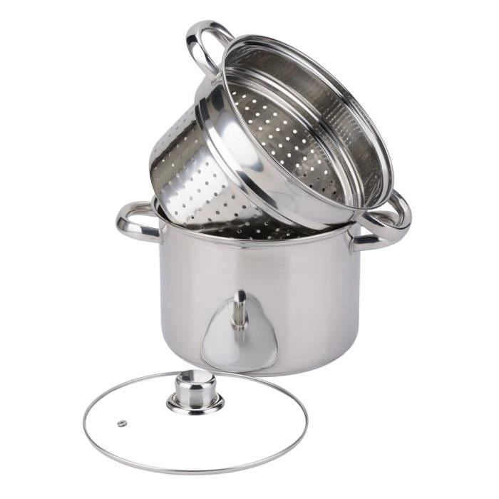 BAUMALU Cuocipasta in acciaio inossidabile - 20 cm