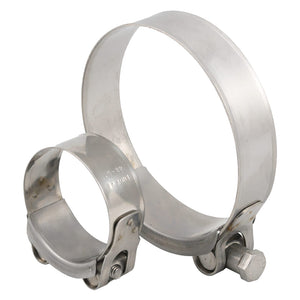 FASCETTA A MORSETTO ø 34 - 37 - banda 20 mm - vite M6- 25 pezzi  - UNIKO