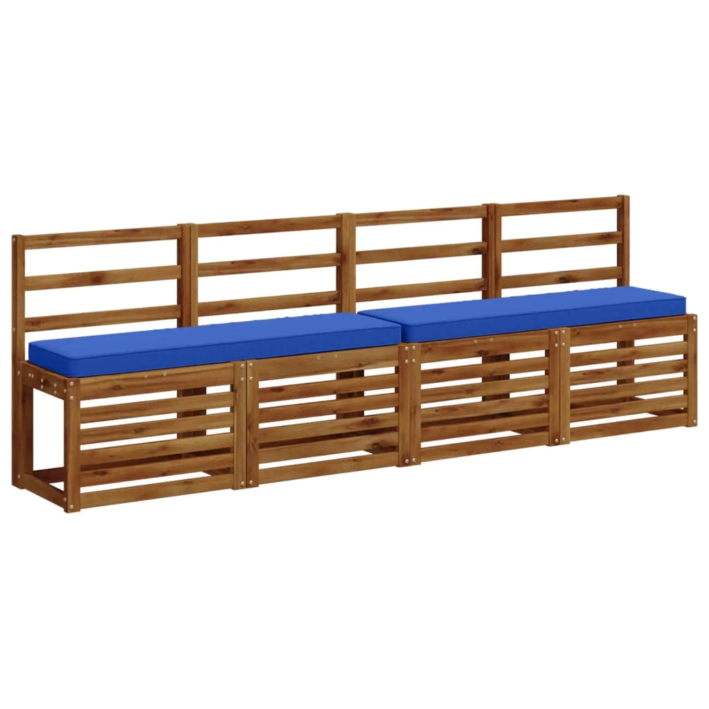 Cuscini per Panchina a 2 Pezzi VUGHT 2 pcs 100% Poliestere 950563