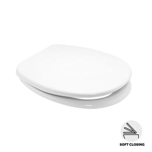 SEDILE WC UNIVERSALE SOFT-CLOSING SORRENTO- Bianco- CW- pezzi 1