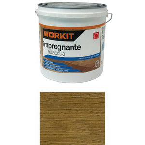 IMPREGNANTE ACQUA WORKIT - NOCE SCURO LT 2,5- 2 pezzi