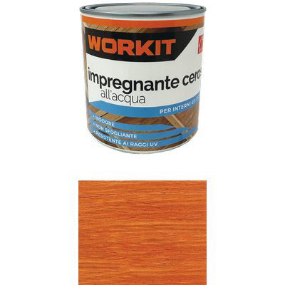 IMPREGNANTE CEROSO ACQUA WORKIT - MOGANO ML 750- 6 pezzi