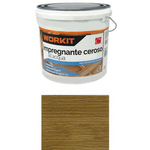 IMPREGNANTE CEROSO ACQUA WORKIT - NOCE SCURO LT 2,5- 2 pezzi