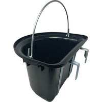 MANGIATOIA CAVALLI STACCIONATA PESANTE - PLASTICA/METALLO CM 39X36 H.CM 26- 1 pezzi