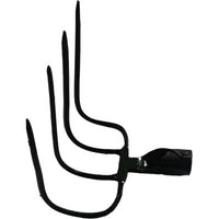 FORCA CURVA A RAMPINO STARS - ACCIAIO FORGIATO DENTI 4- 2 pezzi