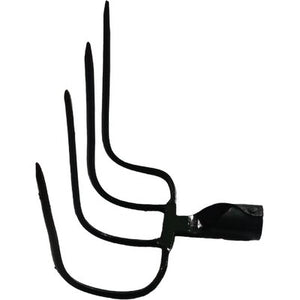 FORCA CURVA A RAMPINO STARS - ACCIAIO FORGIATO DENTI 4- 2 pezzi