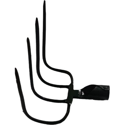 FORCA CURVA A RAMPINO STARS - ACCIAIO FORGIATO DENTI 4- 2 pezzi