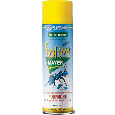 INSETTICIDA FORMICHE FORMIMAYER MAYERBRAUN - SPRAY ML 500- 12 pezzi