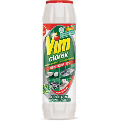PULITORE UNIVERSALE VIM CLOREX - POLVERE GR 750- 12 pezzi