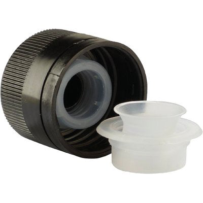 TAPPO A VITE + SALVAGOCCIA PLASTICA - MM 31,5- 100 pezzi