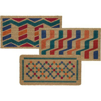 ZERBINO TROPICAL 14 - COCCO + PVC CM 50X100- 2 pezzi