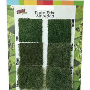 ESPOSITORE PRATO ERBA SINTETICA STARS - MM 7-10-15-25-35-50- 1 pezzi