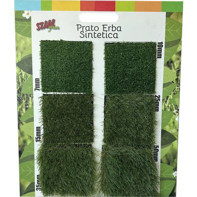 ESPOSITORE PRATO ERBA SINTETICA STARS - MM 7-10-15-25-35-50- 1 pezzi
