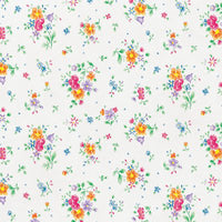 PLASTICA ADESIVA 2494 HOME DECO - FIORATO BIANCO H.CM 45 L.MT 15- 1 pezzi