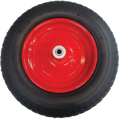 RUOTA PNEUMATICA X CARRIOLA BPA WORKIT - 3.50X8 DISCO METALLO ASSE MM 12X170 + PFU- 1 kit