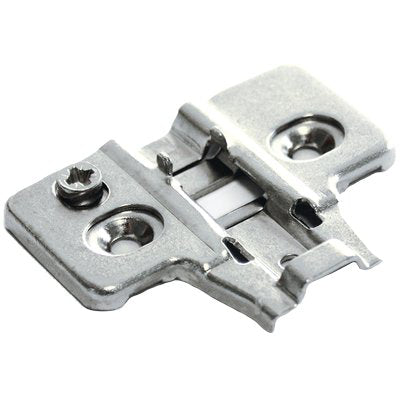 BASETTA CERNIERA INCASSO F212 F290 F214  DANCO - ACC NICH REGOLABILE H.MM 0 MM 45X54- 20 pezzi