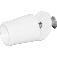 TAPPO ARRESTO X AVVOLGIBILI - CONICO MM 30 BIANCO- 100 pezzi