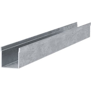 GUIDA X TAPPARELLE - ZINCATA S.MM 0,8 MM 19X27 H.CM 170- 12 pezzi