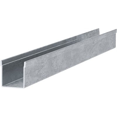 GUIDA X TAPPARELLE - ZINCATA S.MM 0,8 MM 19X27 H.CM 270- 12 pezzi