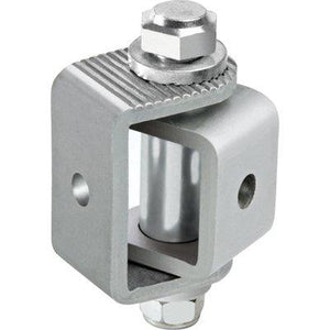 CARDINE A SALDARE 100 COMUNELLO - ZINCATO CAVALLOTTO REGOLABILE MM 31/44- 2 pezzi