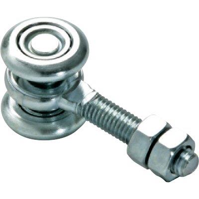 CARRELLO SCORREVOLE 2P COMUNELLO - ZINCATO 2 RUOTE D.MM 24 + PERNO 8 MA- 8 pezzi