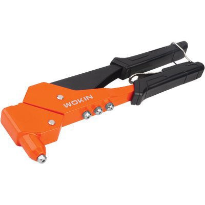 RIVETTATRICE MANUALE TESTA GIREVOLE 215811 WOKIN - ACCIAIO MM 2,4/3,2/4,0/4,8- 2 pezzi