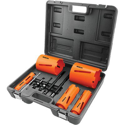 SEGA A TAZZA DIAMANTATA 757011 WOKIN - MM  38/52/65/117/127 CF=PZ 11- 2 confezioni