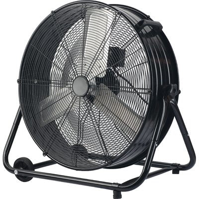 VENTILATORE INDUSTRIALE + RUOTE EFFE - WIND 24 VOLT 230 WATT 180 MM 610 VELOCITA 3- 1 pezzi