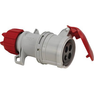 PRESA MOBILE INDUSTRIALE ROSSA FME - 3P+T 16A IP55- 1 pezzi