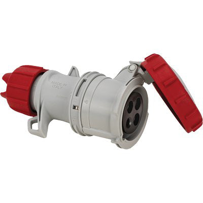 PRESA MOBILE INDUSTRIALE ROSSA FME - 3P+T 16A IP67- 1 pezzi