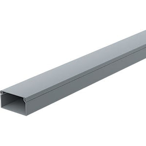 MINI CANALINA PASSAGGIO CAVI - PVC BIANCO MM 20X10 MT 2- 7 pezzi