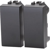 TAPPO COPRIFORO ABL - NERO CF=PZ 2- 8 confezioni