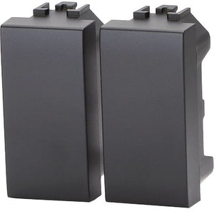 TAPPO COPRIFORO ABL - NERO CF=PZ 2- 8 confezioni