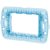 SUPPORTO FRUTTI ABL - PC BLU POSTI 3- 8 pezzi