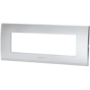 PLACCA COPRIFRUTTI ABL - ARGENTO POSTI 7 MM 208X85- 8 pezzi