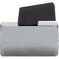 VALVOLA MINI A SFERA X SCALDACQUA 125 ITAP - OTTONE CROMATO 3/8FF- 5 pezzi