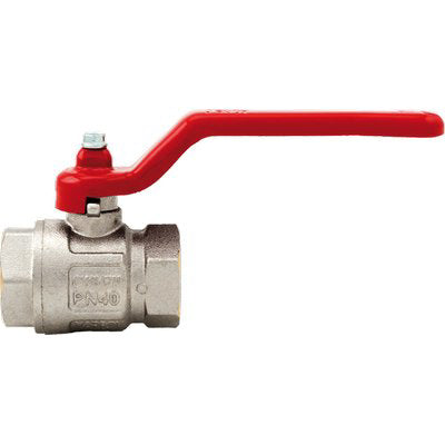 VALVOLE SFERA TOTALE + LEVA FF IDEAL 090 ITAP - OTTONE NICHELATO 11/4F- 1 pezzi