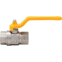 VALVOLA SFERA GAS + LEVA FF LONDON 066 ITAP - OTTONE NICHELATO 1/2F- 2 pezzi