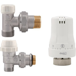 KIT TERMOSTATICO VALVOLA + DETENTORE 995 ITAP - CF=PZ 3- 1 confezioni
