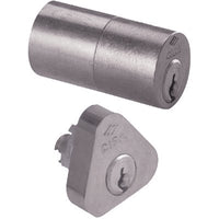 COPPIA CILINDRI ESTERNI 02139-12 HAND CISA - OTTONE NICHELATO CHIAVI 3- 1 pezzi