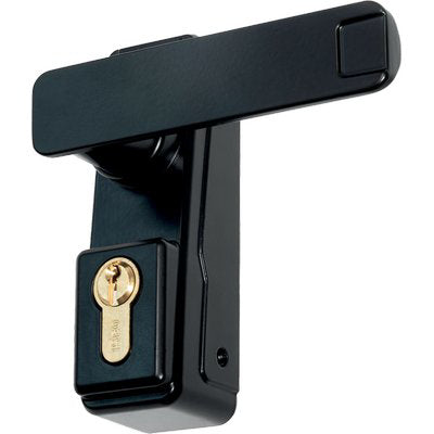 MANIGLIA ANTIPANICO ESTERNA IDEAPUSH 94027 ISEO - VERN NERA REVERSIBILE- 1 pezzi