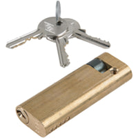 MEZZO CILINDRO OVALE N0903 YALE - OTTONE CHIAVI 3 MM  86 70 +16- 1 pezzi